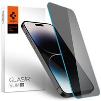 Spigen Glass tR Slim HD 1 Pack Anti Glare/Privacy Transparency Sensor Protection - iPhone 14 Pro Max