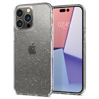 Spigen Liquid Crystal Glitter, crystal quartz - iPhone 14 Pro Max