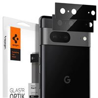 Spigen Glass Optik 2 Pack, black - Google Pixel 7