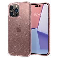 Spigen Liquid Crystal Glitter, rose quartz - iPhone 14 Pro