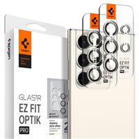 Spigen Glass EZ Fit Optik Pro 2 Pack, cream - Samsung Galaxy S23 Ultra